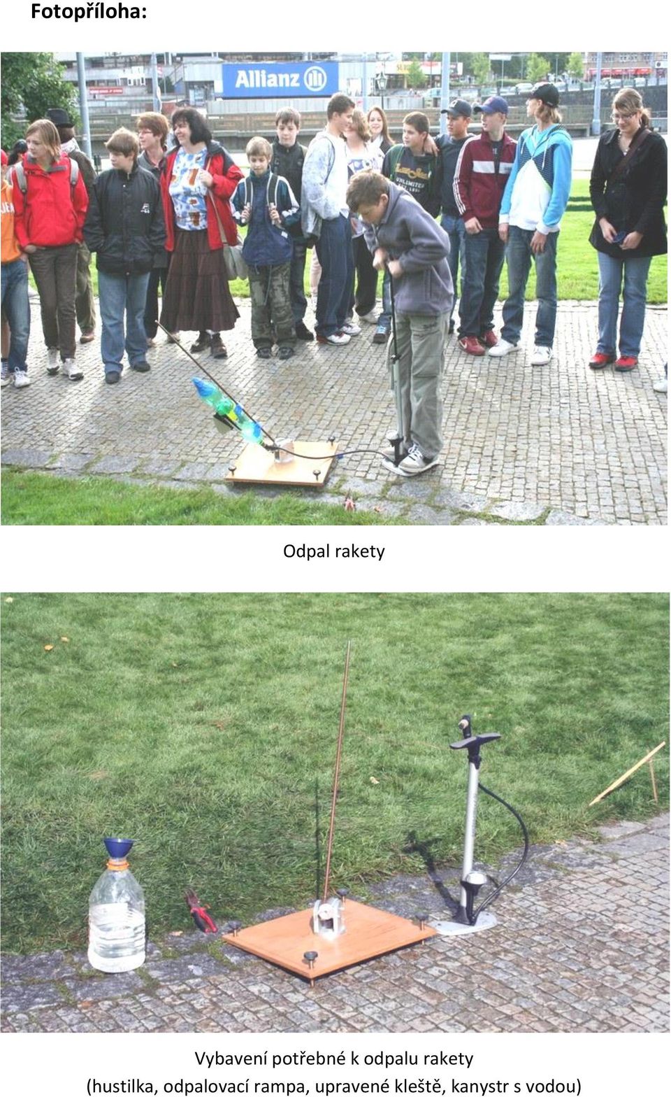 rakety (hustilka, odpalovací