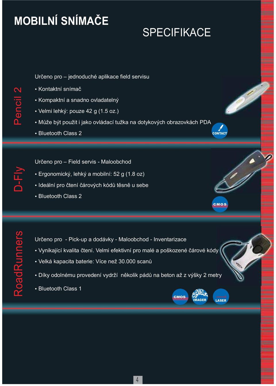 8 oz) Ideální pro ètení èárových kódù tìsnì u sebe Bluetooth Class 2 CMOS RoadRunners Urèeno pro - Pick-up a dodávky - Maloobchod - Inventarizace Vynikající kvalita ètení.