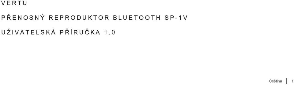 BLUETOOTH SP-1V