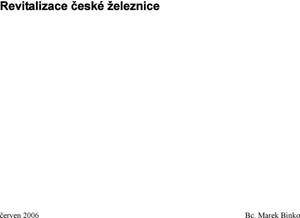 železnice