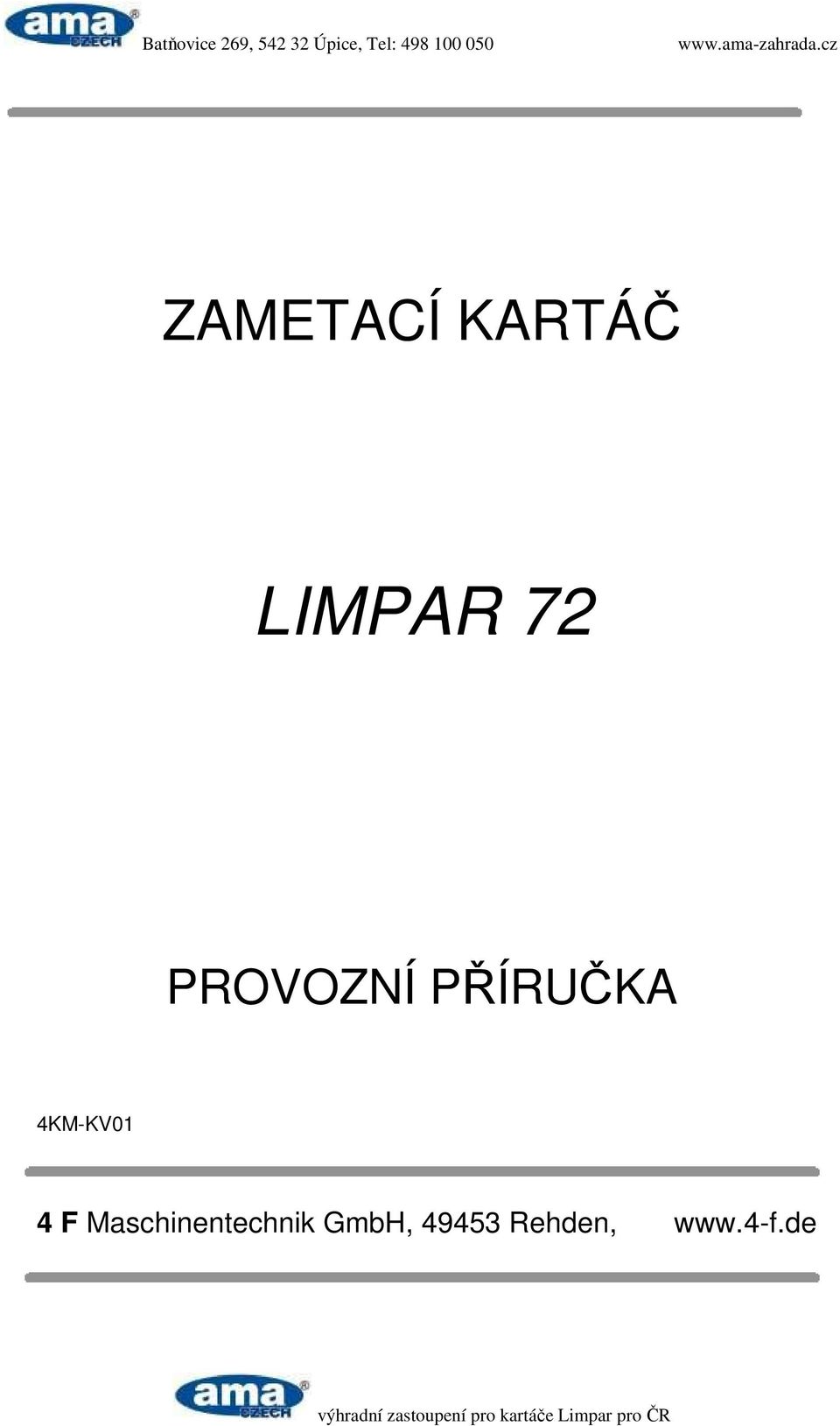 4KM-KV01 4 F