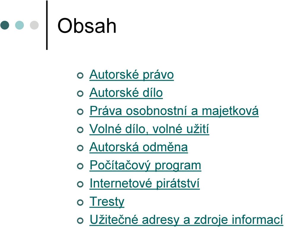 Autorská odměna Počítačový program Internetové