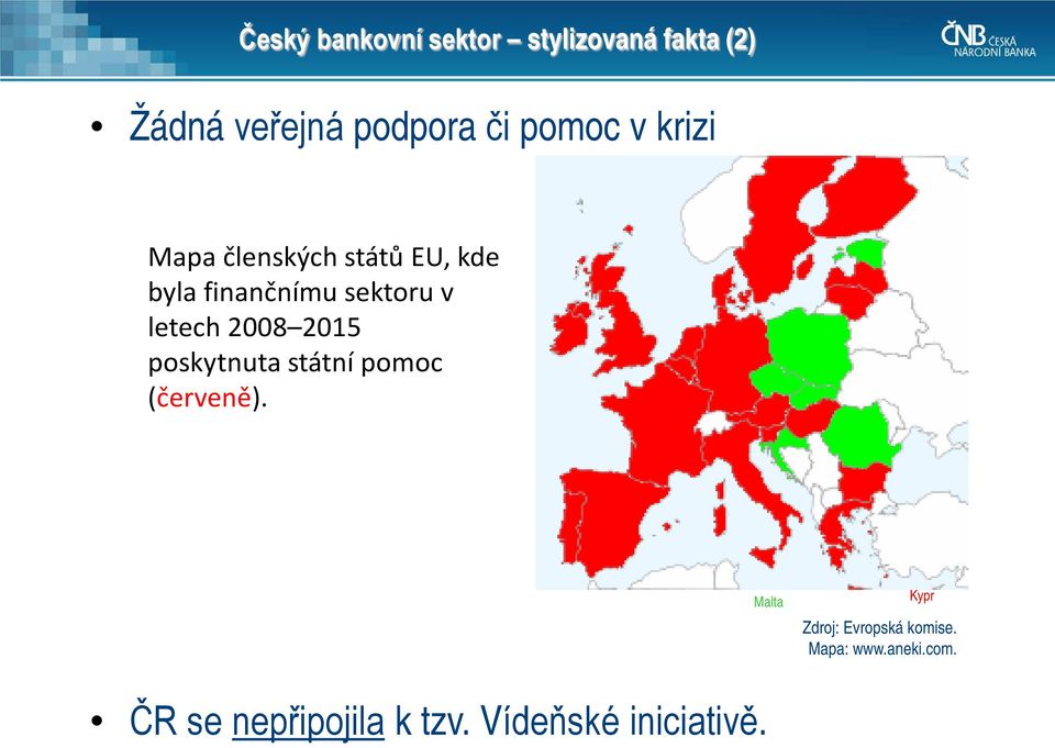 letech 2008 2015 poskytnuta státní pomoc (červeně).