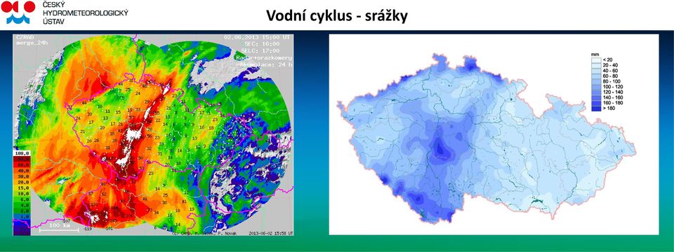 srážky