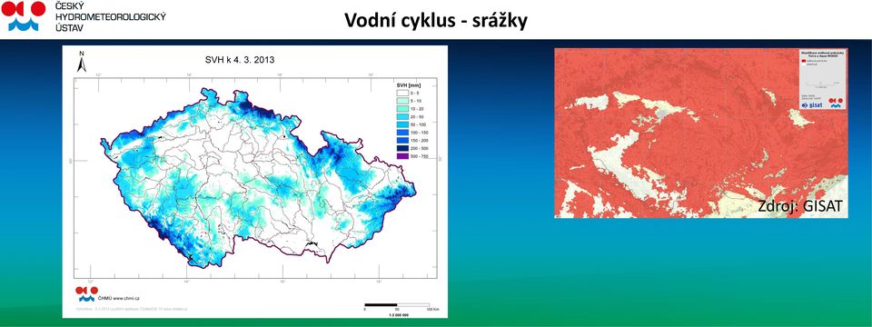 srážky