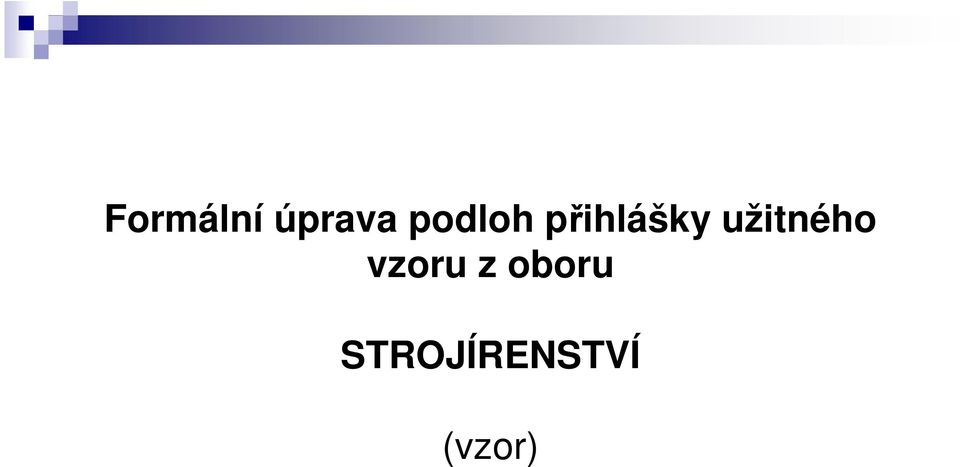 užitného vzoru z