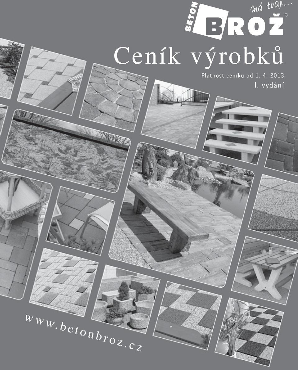 Ceník výrobků. I. vydání. Platnost ceníku od - PDF Stažení zdarma