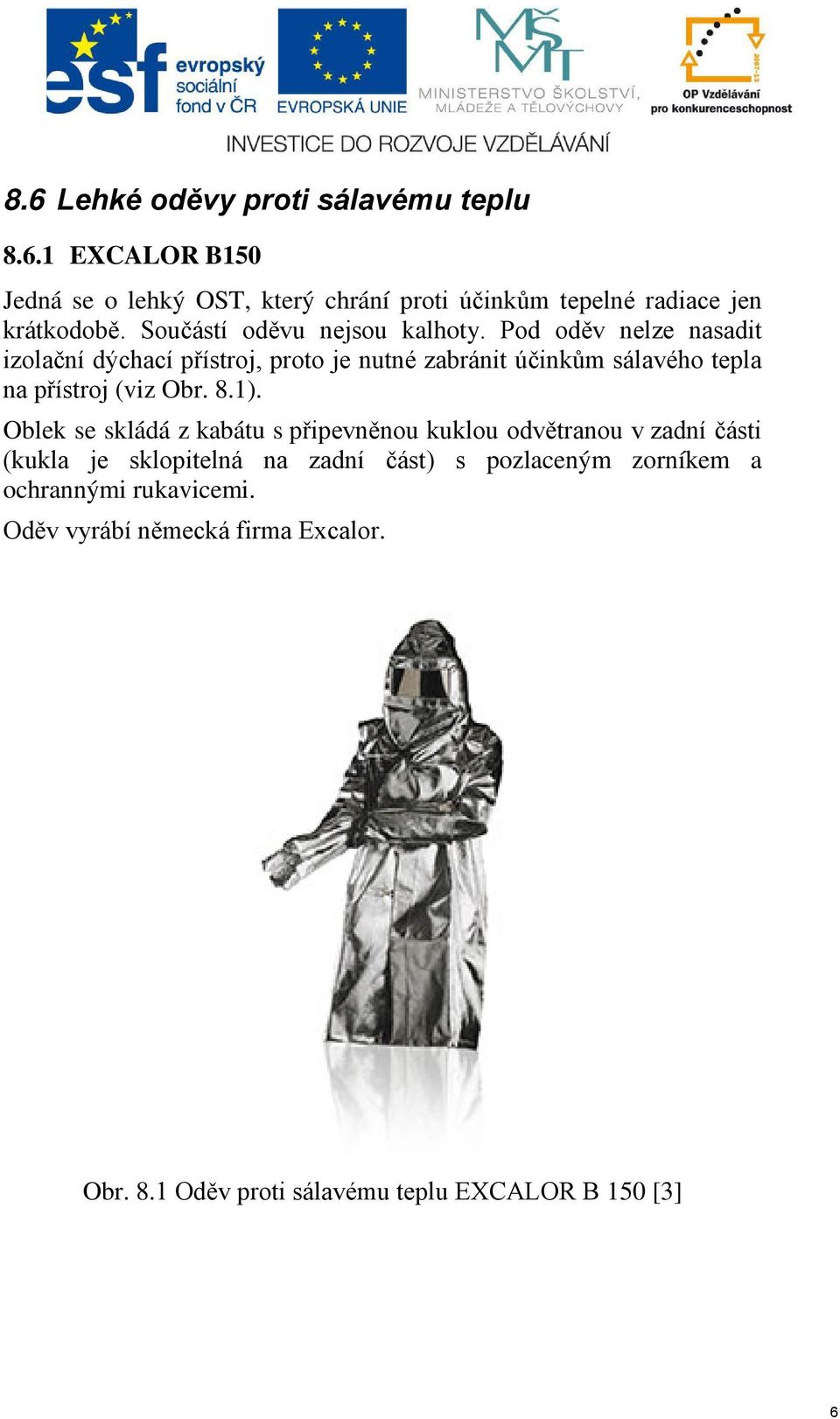 Oděvy proti sálavému teplu - PDF Stažení zdarma