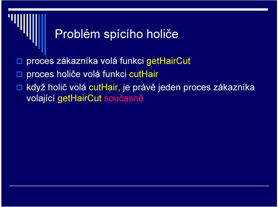 cuthair když holič volá cuthair, je právě