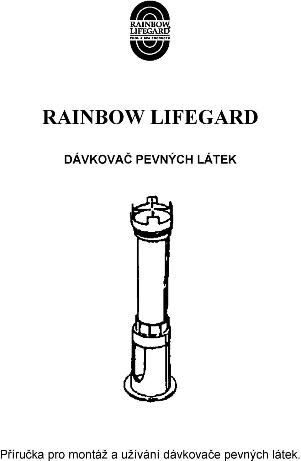 Příručka pro montáž a