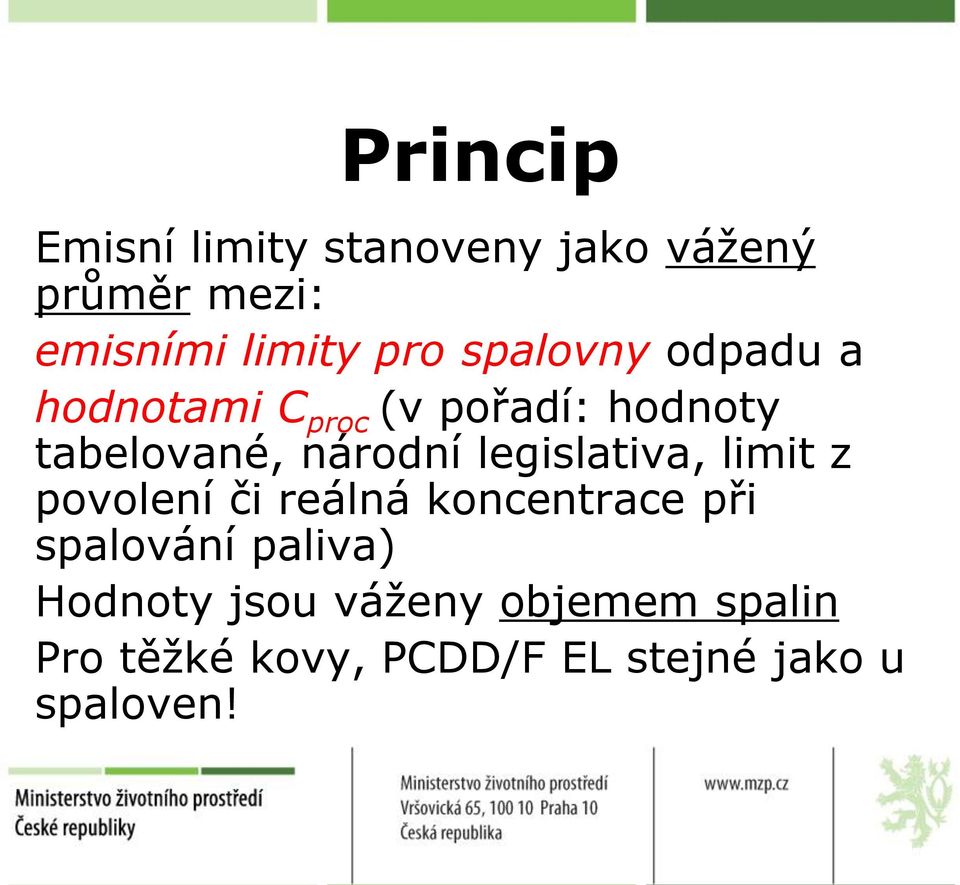 legislativa, limit z povolení či reálná koncentrace při spalování paliva)