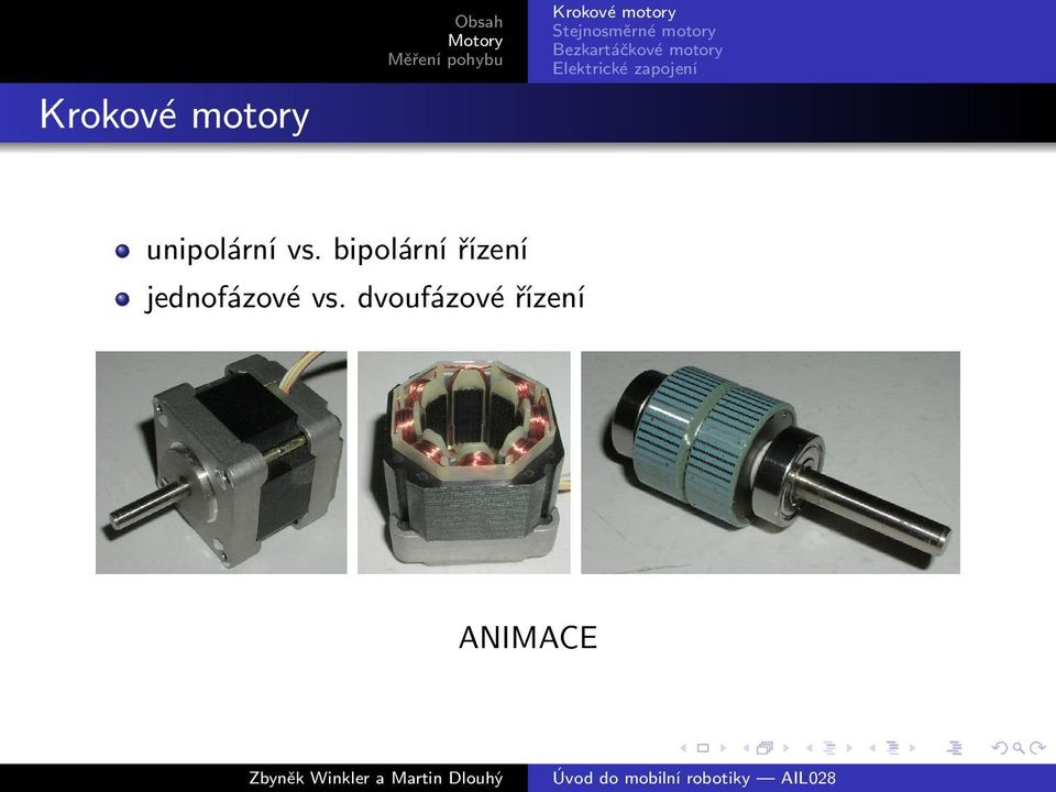 Elektrické zapojení unipolární vs.