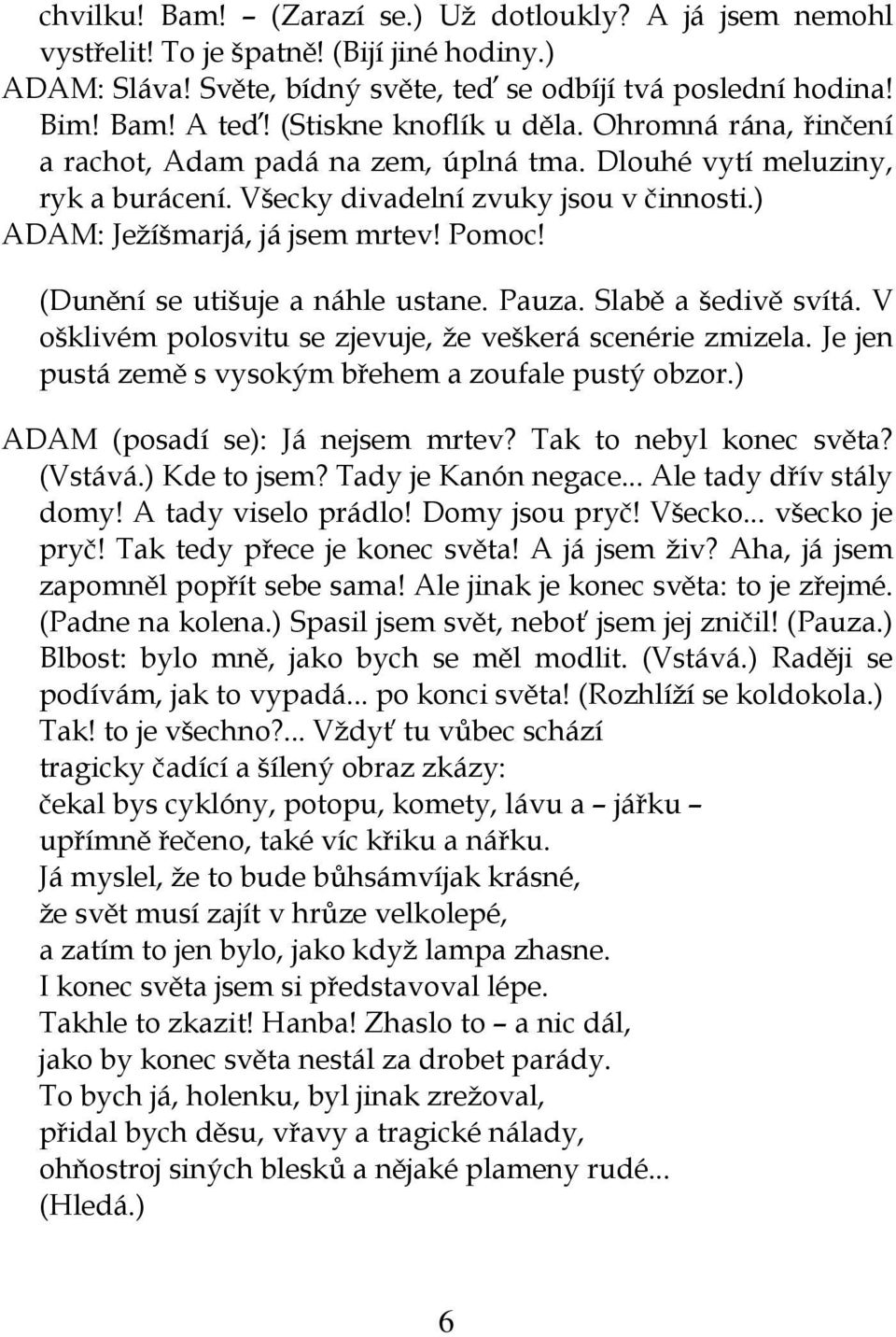 Karel Čapek, Josef Čapek. Adam stvořitel - PDF Free Download