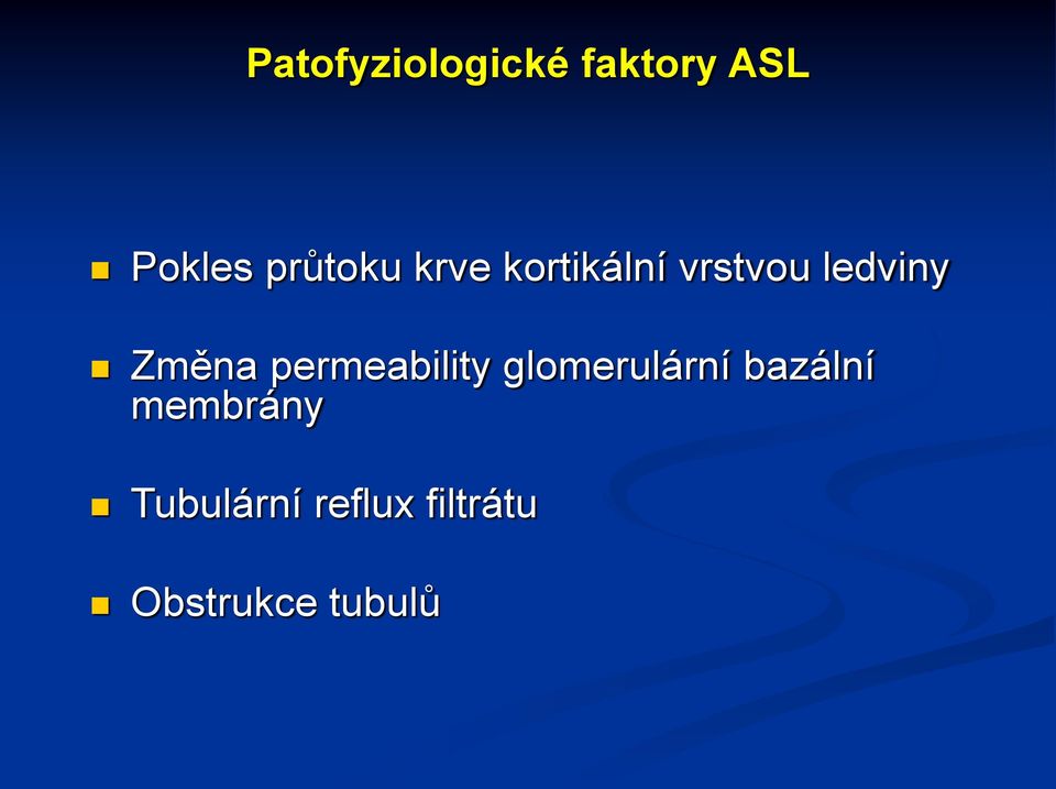 Změna permeability glomerulární bazální