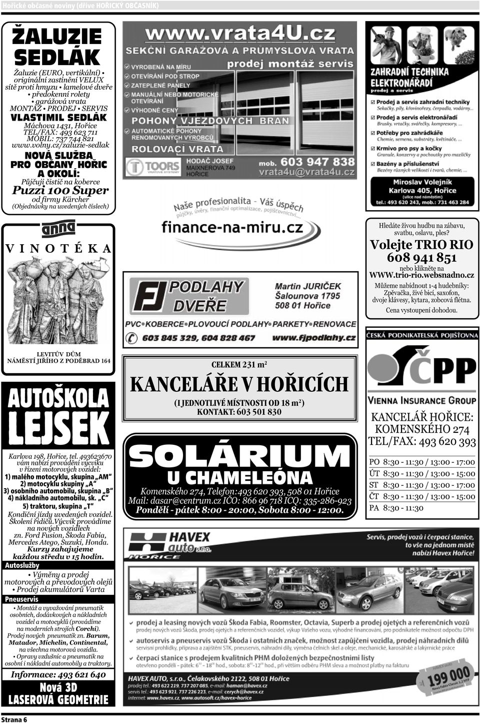 osobního automobilu, skupina B 4) nákladního automobilu, sk.