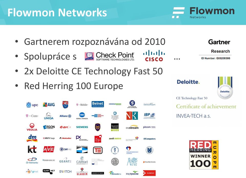 Spolupráce s 2x Deloitte CE