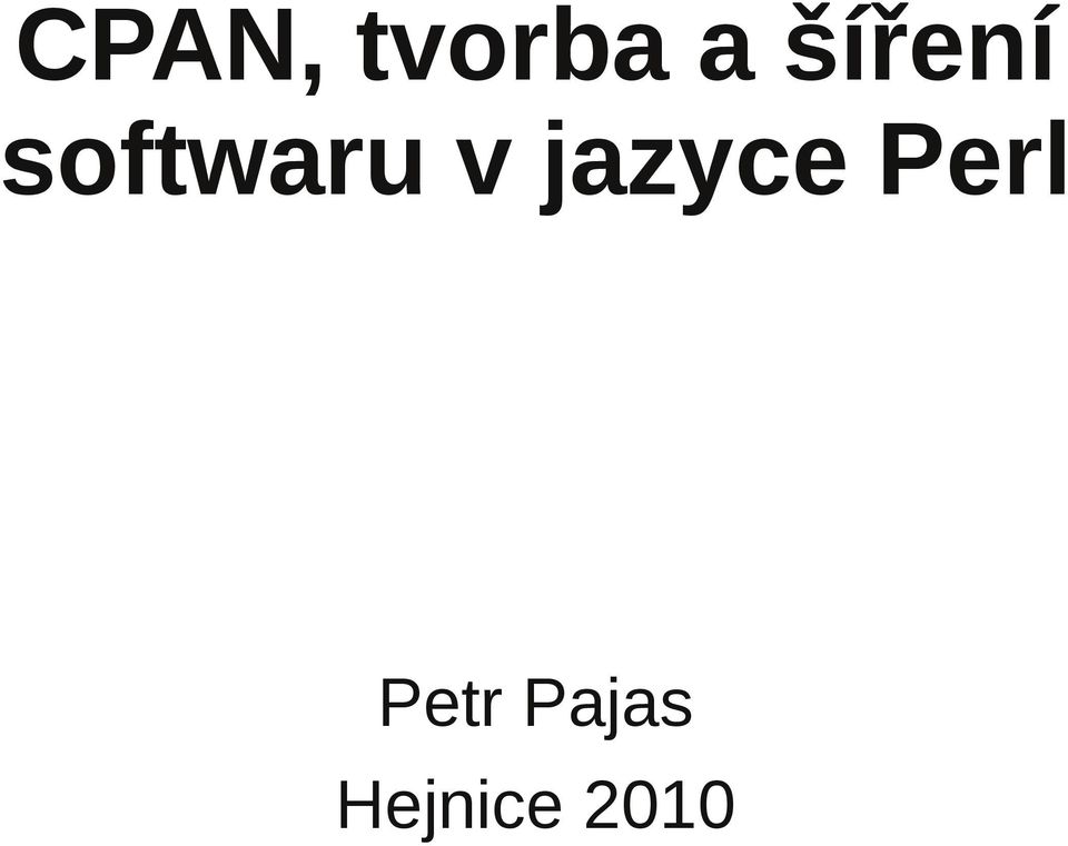 v jazyce Perl