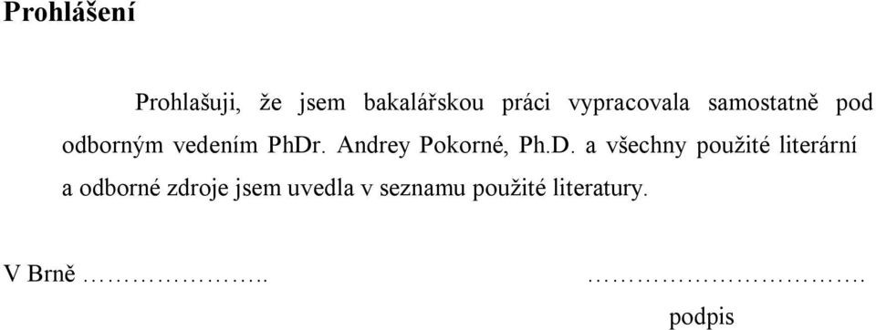 Andrey Pokorné, Ph.D.