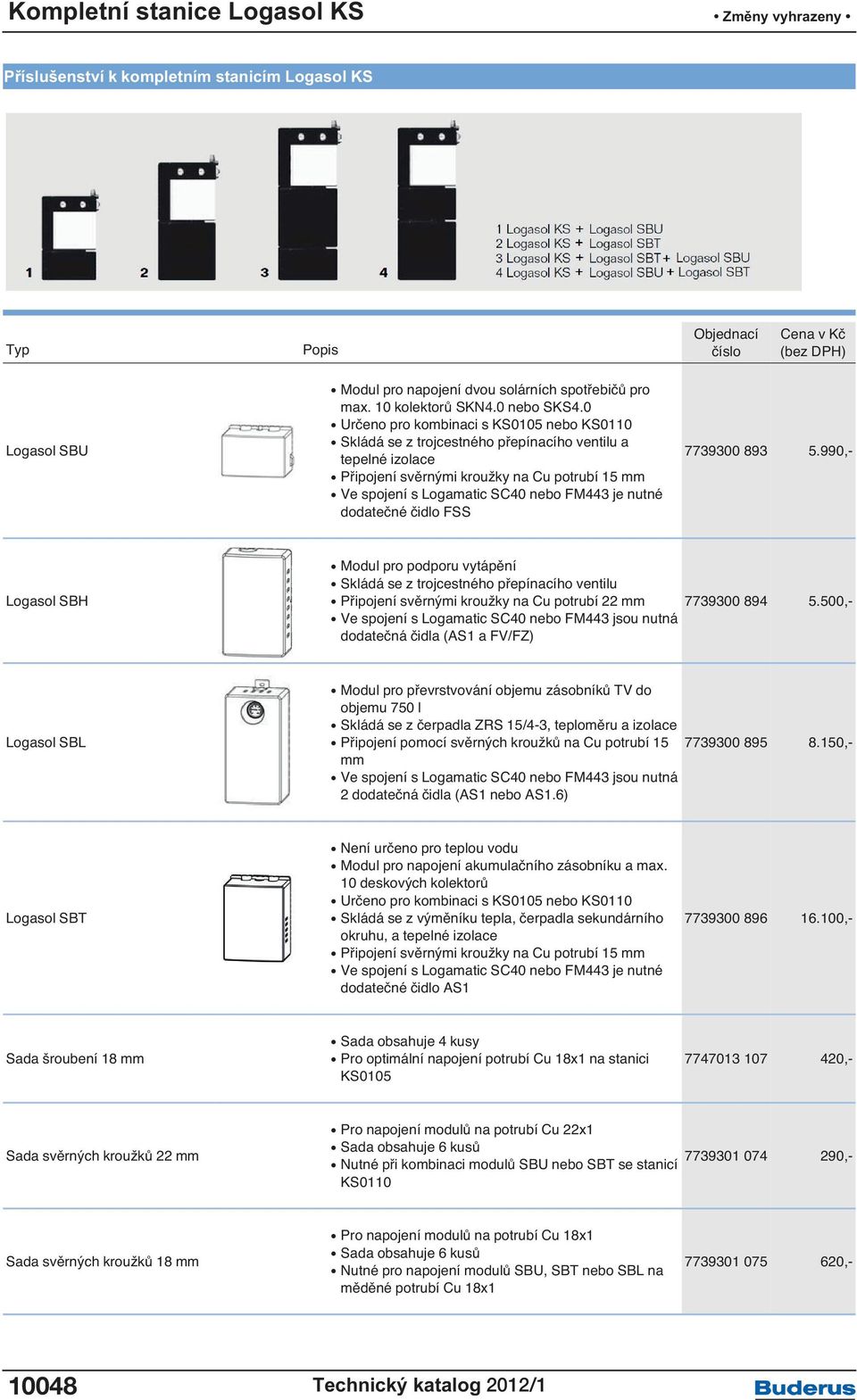 nutné dodatečné čidlo FSS 7739300 893 5.