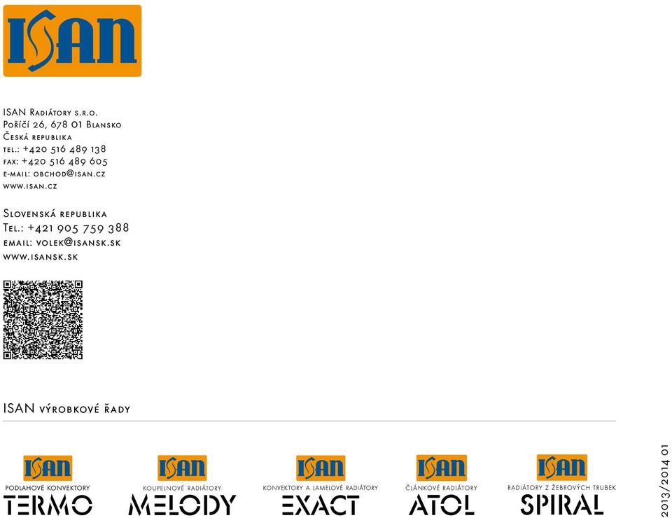 cz www.isan.cz Slovenská republika Tel.