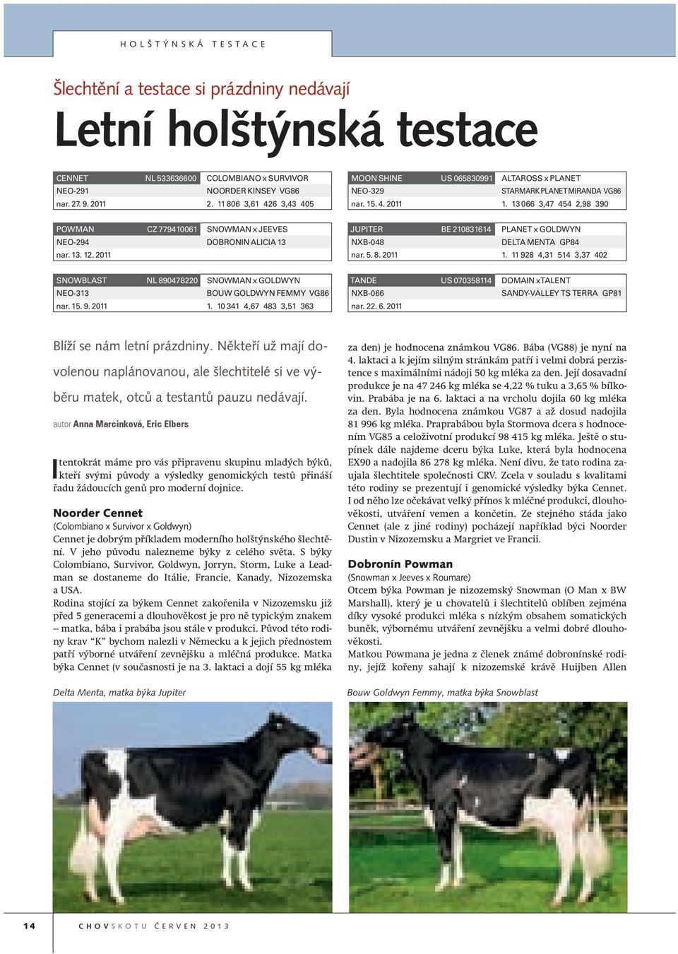13 066 3,47 454 2,98 390 POWMAN CZ 779410061 SNOWMAN x JEEVES NEO-294 DOBRONIN ALICIA 13 nar. 13. 12. 2011 JUPITER BE 210831614 PLANET x GOLDWYN NXB-048 DELTA MENTA GP84 nar. 5. 8. 2011 1.