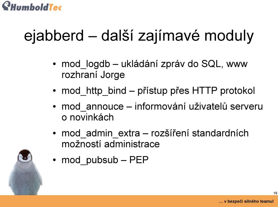 mod_annouce informování uživatelů serveru o novinkách