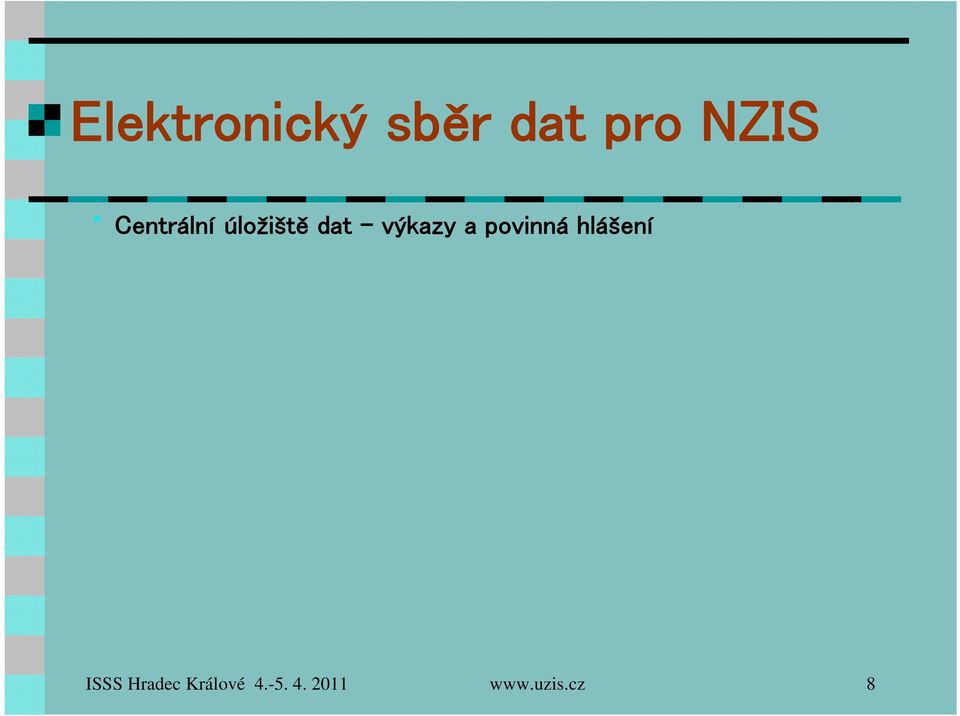 hlášení ISSS Hradec