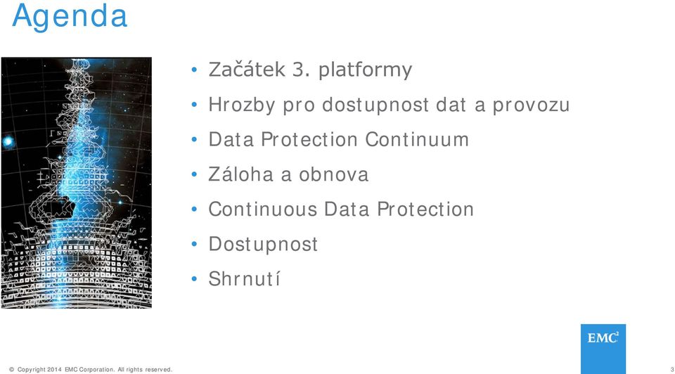 provozu Data Protection Continuum