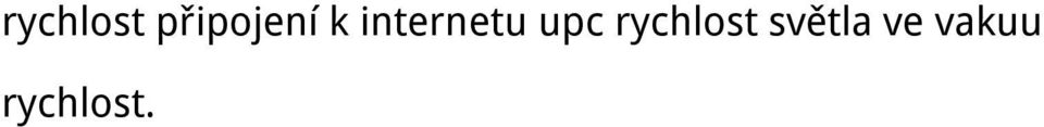 internetu upc 
