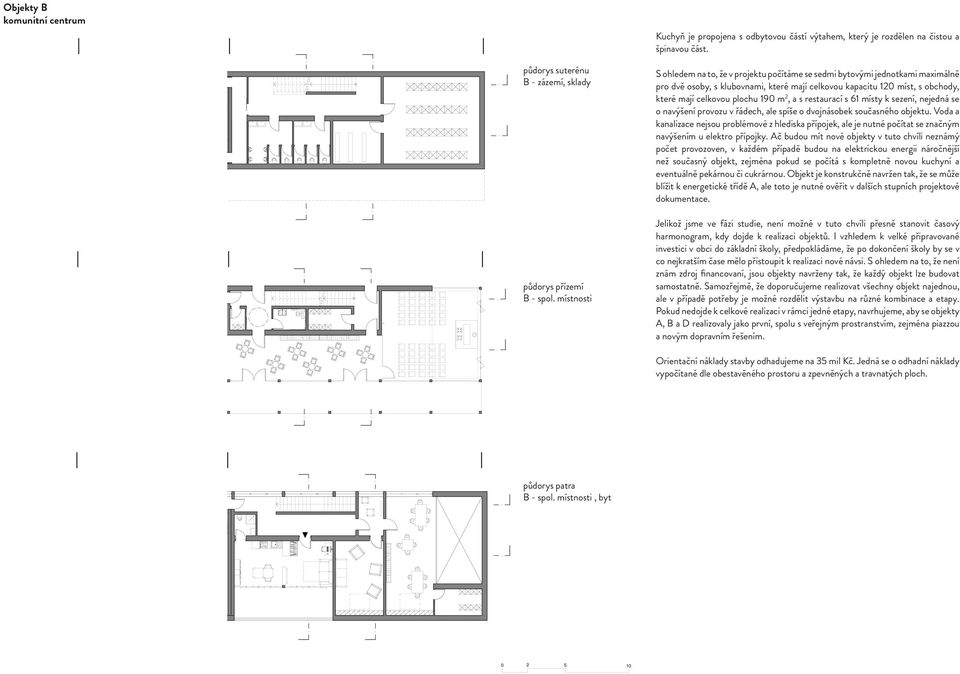 m 2, a s restaurací s 61 místy k sezení, nejedná se o navýšení provozu v řádech, ale spíše o dvojnásobek současného objektu.