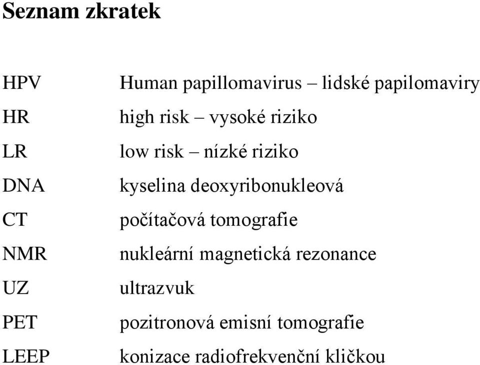 kyselina deoxyribonukleová počítačová tomografie nukleární magnetická