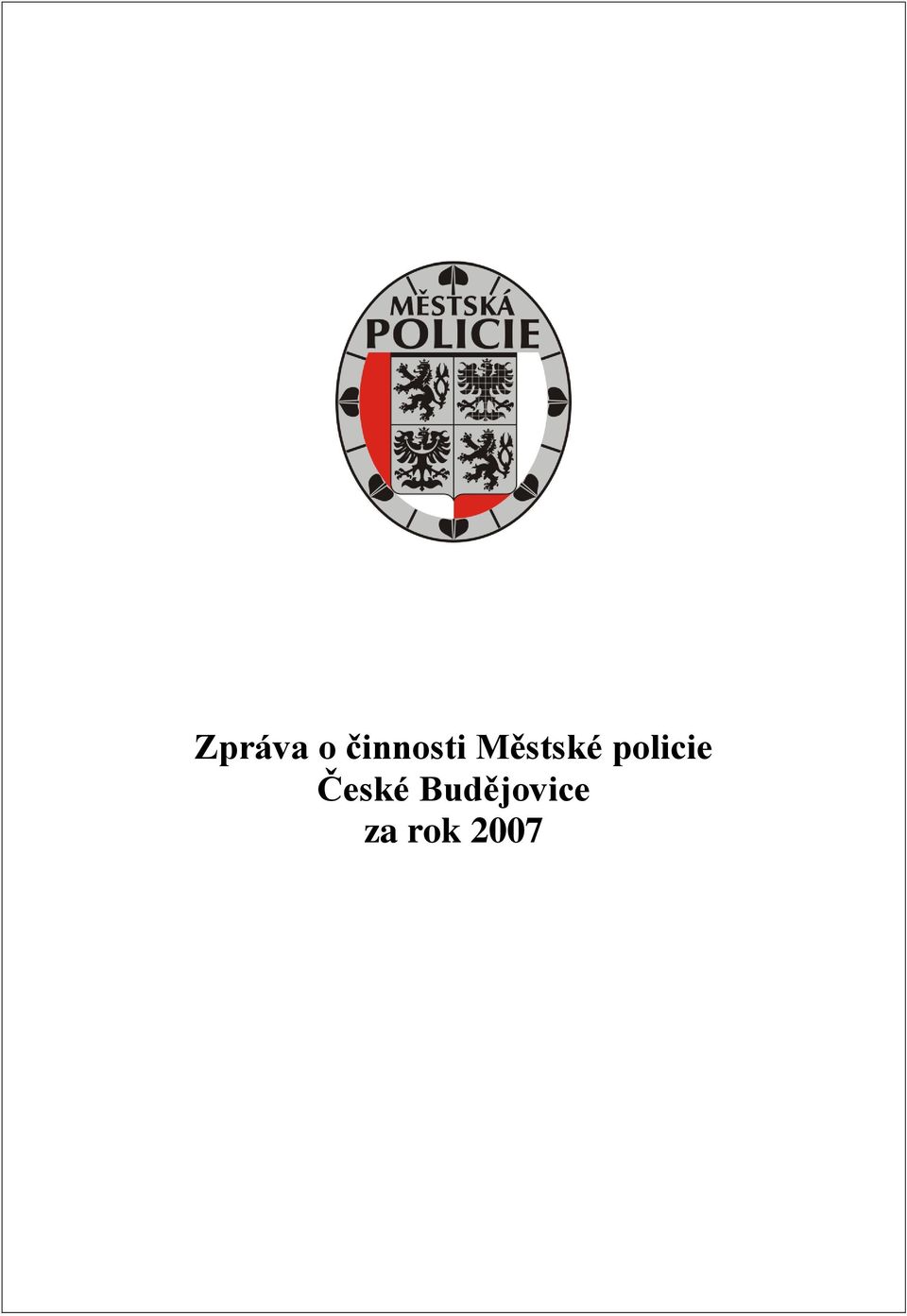 Městské policie