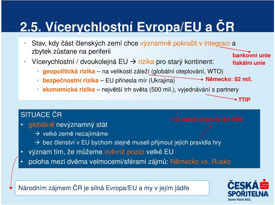 ekonomická rizika největší trh světa (500 mil.