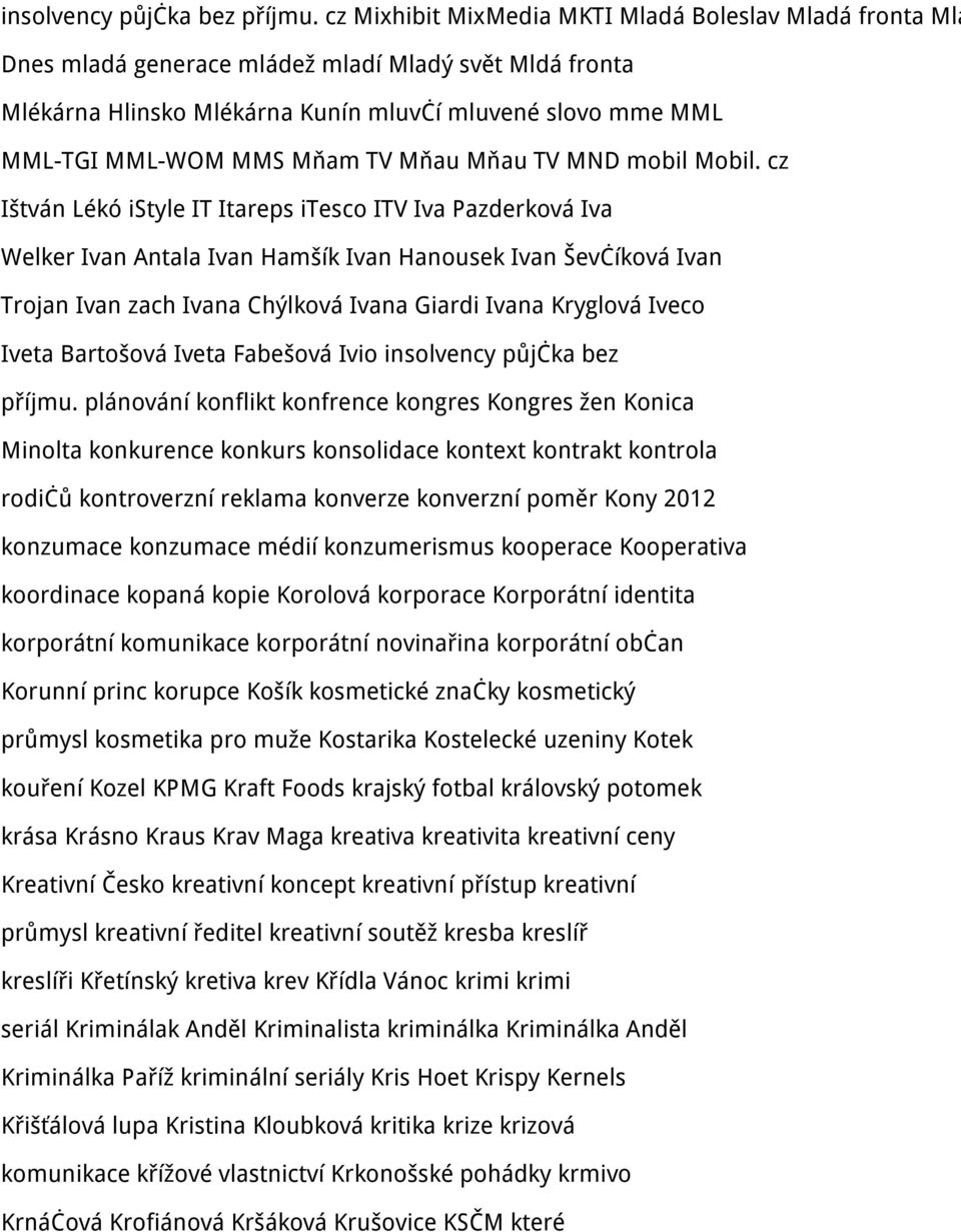 TV Mňau Mňau TV MND mobil Mobil.
