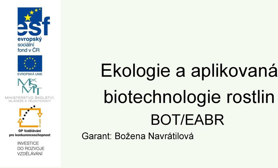 biotechnologie