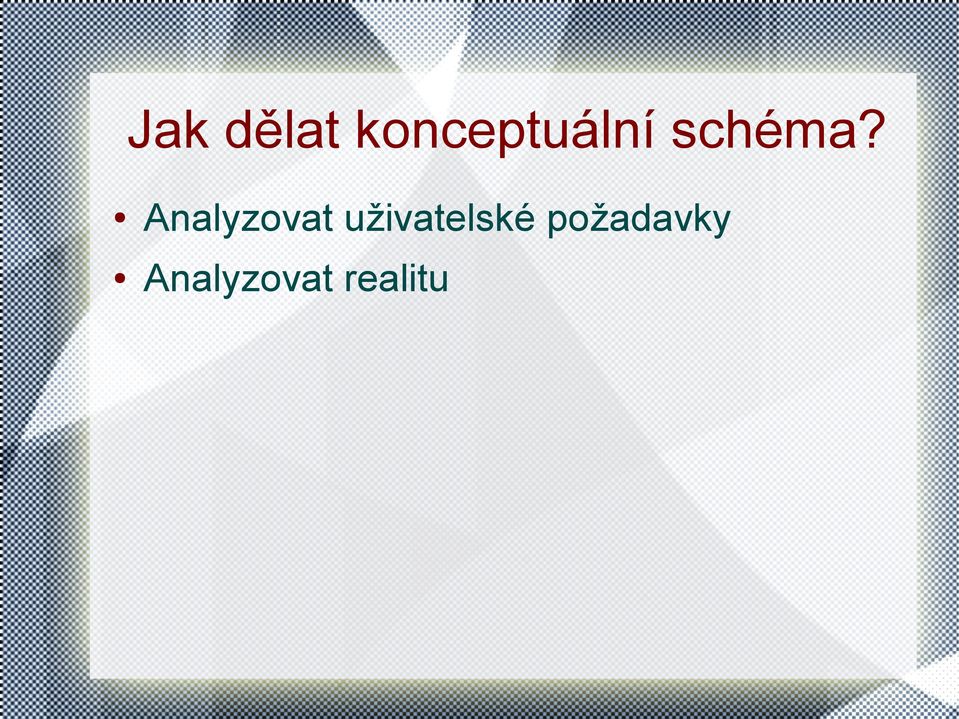 Analyzovat