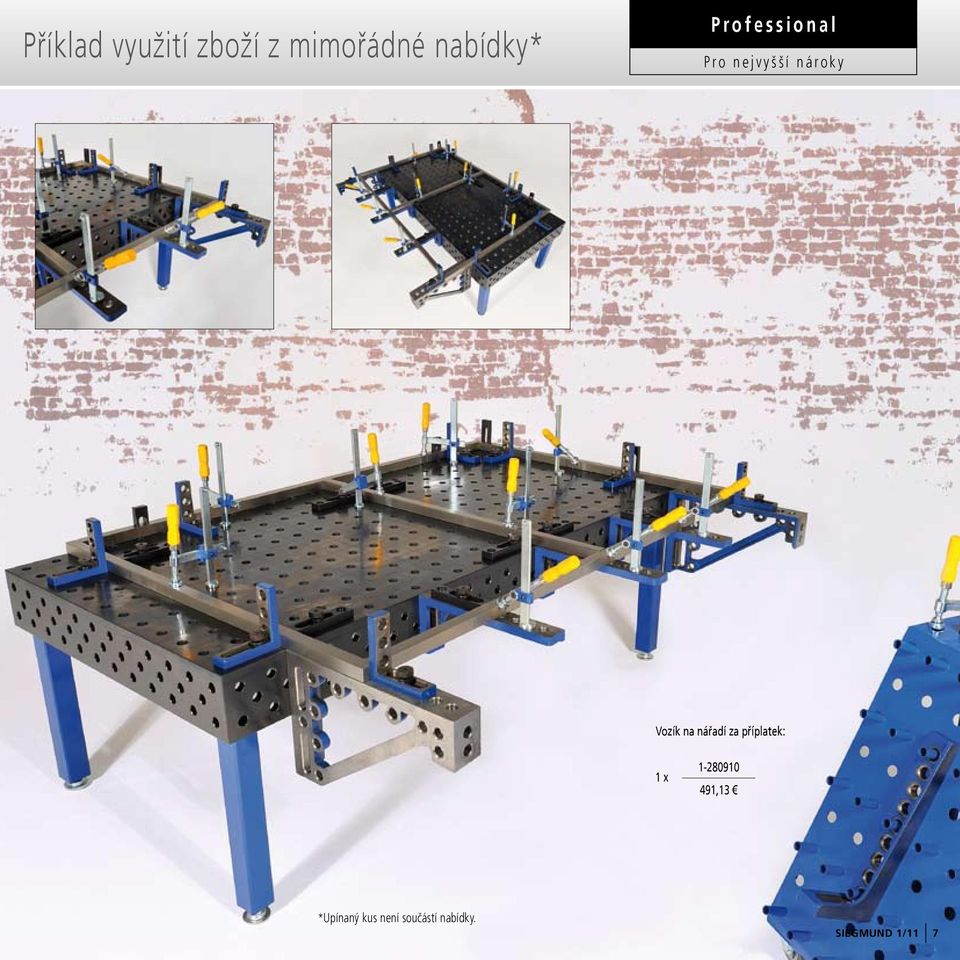 nářadí za příplatek: 1 x 1-280910 491,13