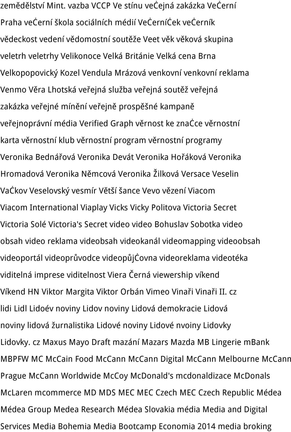 Británie Velká cena Brna Velkopopovický Kozel Vendula Mrázová venkovní venkovní reklama Venmo Věra Lhotská veřejná služba veřejná soutěž veřejná zakázka veřejné mínění veřejně prospěšné kampaně