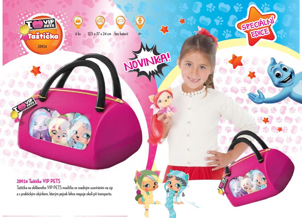 A K N NOVI 2924 Taštička VIP PETS Taštička na oblíbeného VIP
