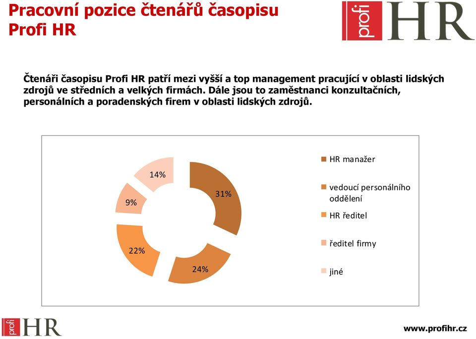 Dále jsou to zaměstnanci konzultačních, personálních a poradenských firem v oblasti