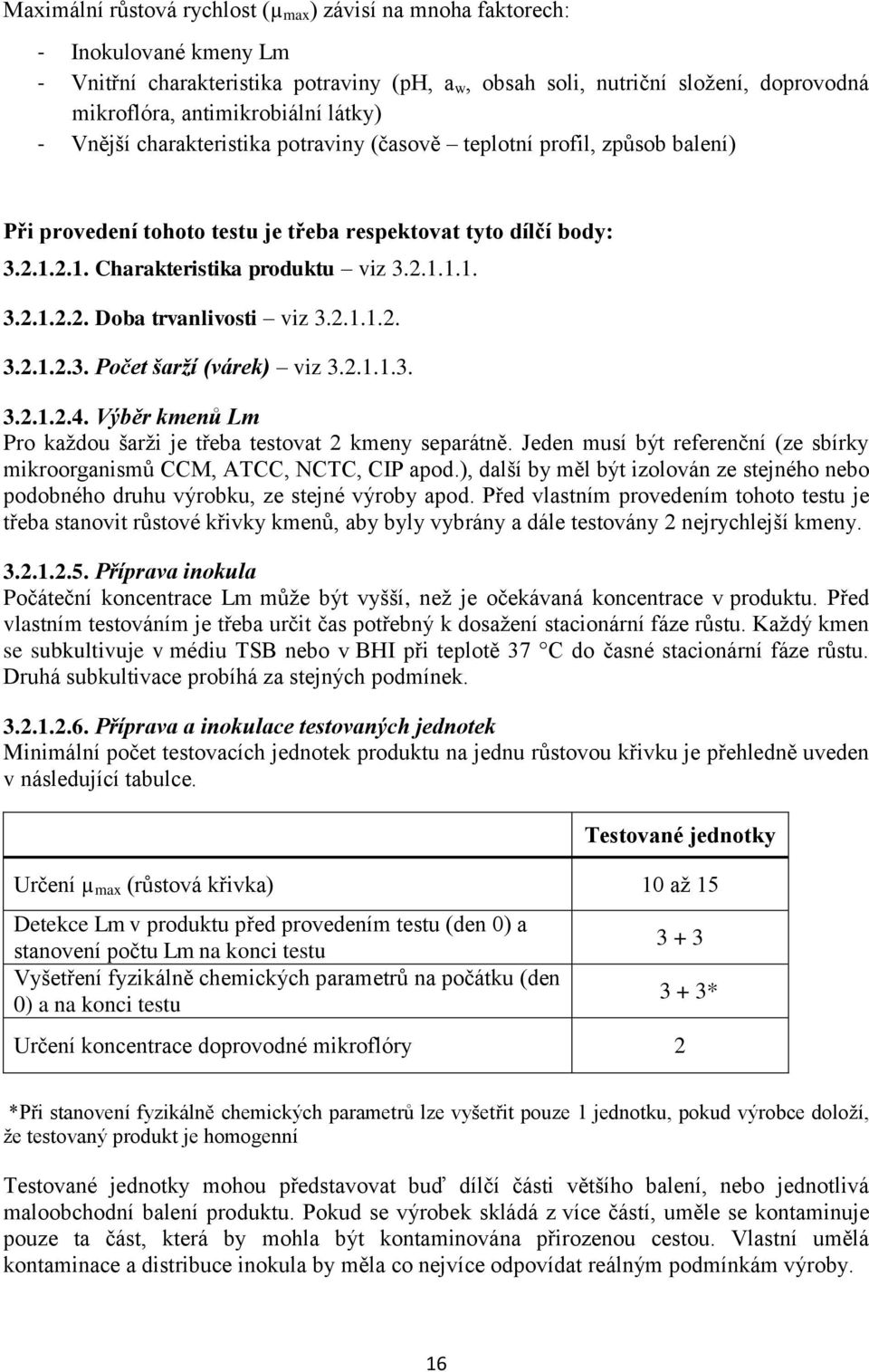 2.1. Charakteristika produktu viz 3.2.1.1.1. 3.2.1.2.2. Doba trvanlivosti viz 3.2.1.1.2. 3.2.1.2.3. Počet šarží (várek) viz 3.2.1.1.3. 3.2.1.2.4.