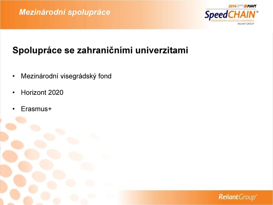 univerzitami Mezinárodní