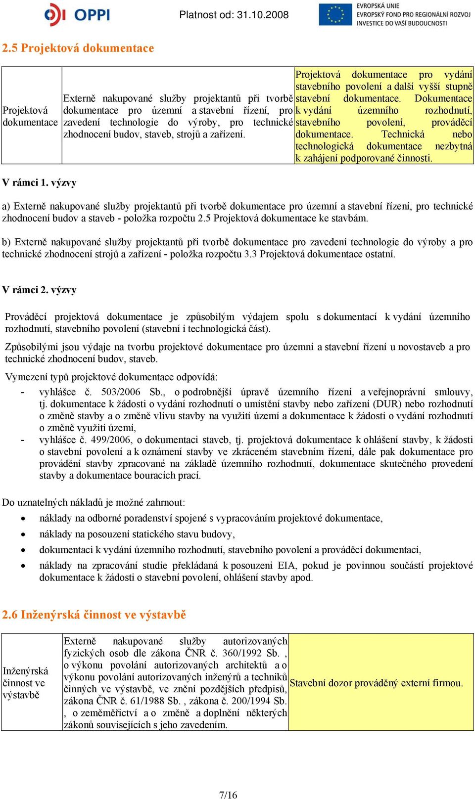 Dokumentace dokumentace pro územní a stavební řízení, pro k vydání územního rozhodnutí, zavedení technologie do výroby, pro technické stavebního povolení, prováděcí zhodnocení budov, staveb, strojů a