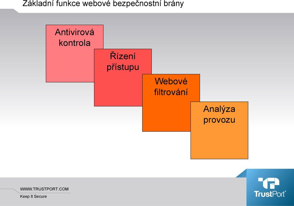 Antivirová kontrola Řízení