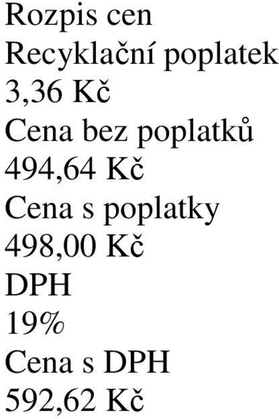 498,00 Kč