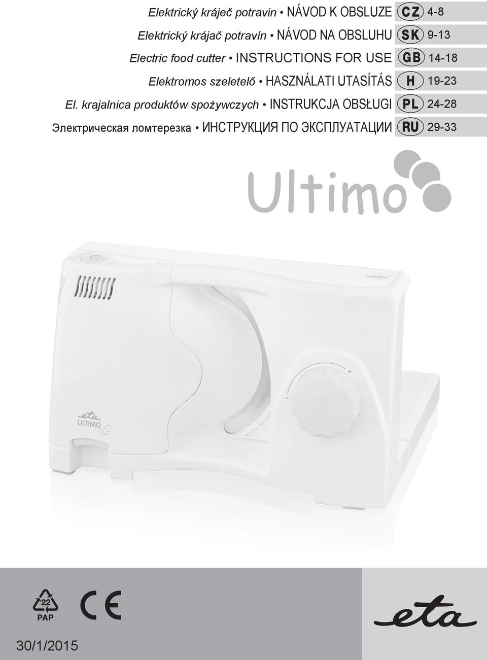 UTASÍTÁS El.