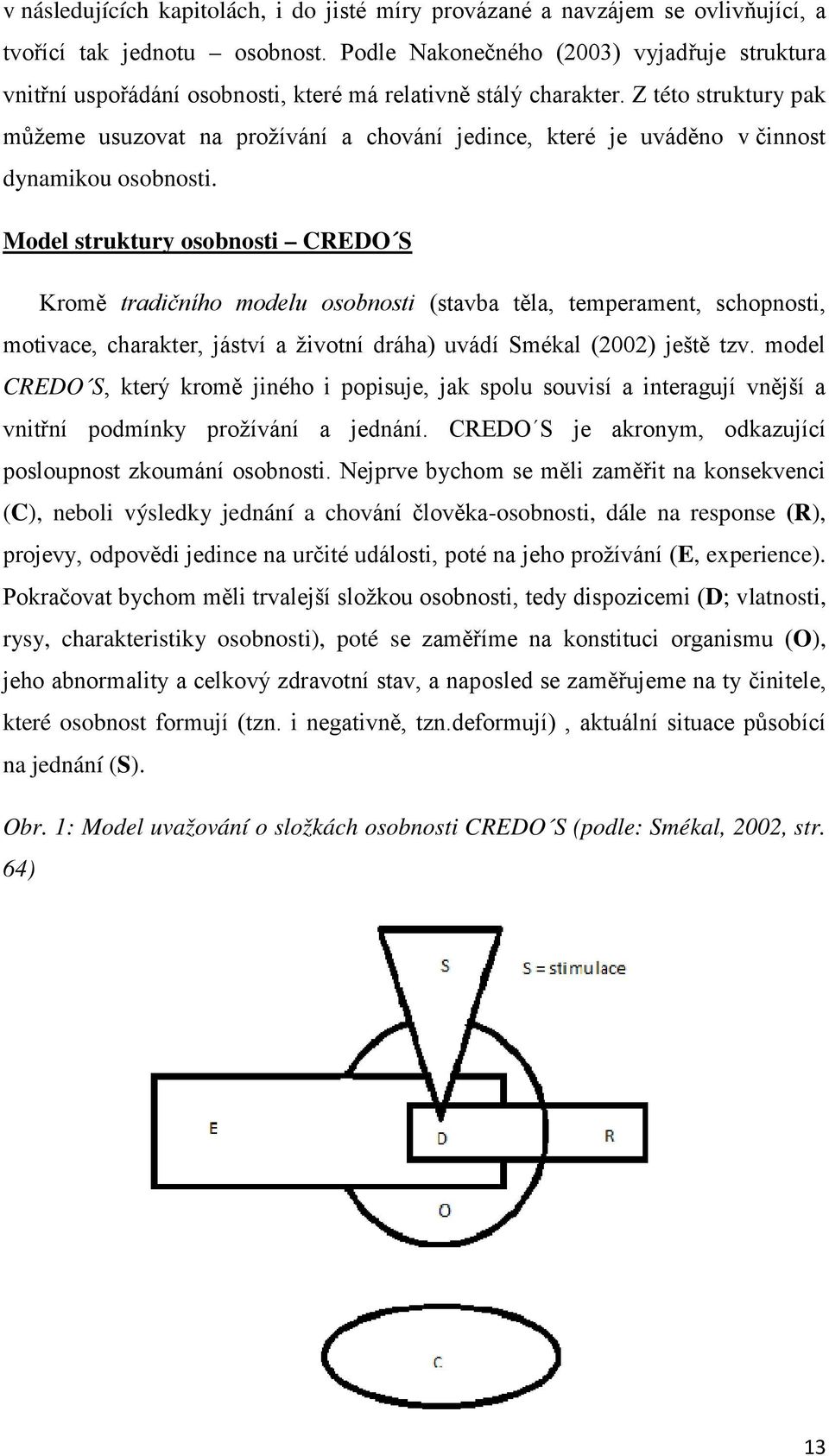 Z této struktury pak můžeme usuzovat na prožívání a chování jedince, které je uváděno v činnost dynamikou osobnosti.