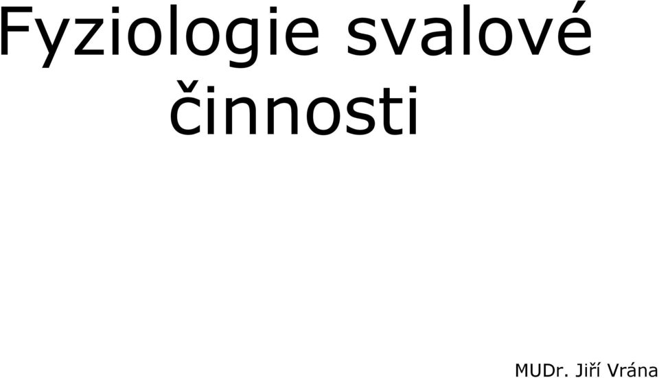 činnosti