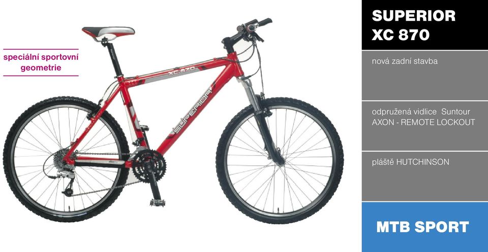odpružená vidlice Suntour AXON -