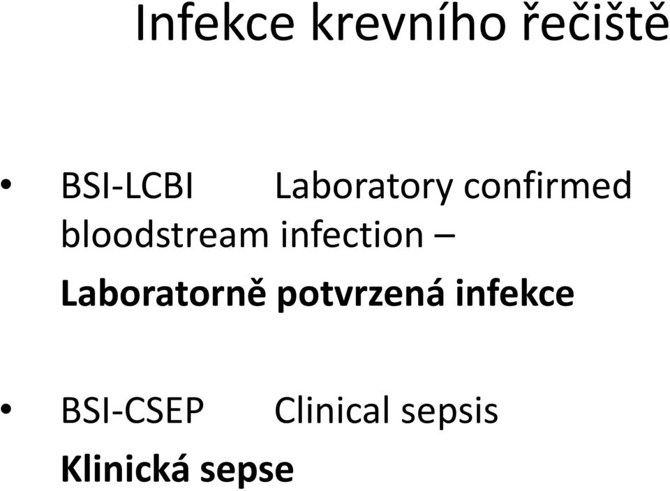 infection Laboratorně potvrzená